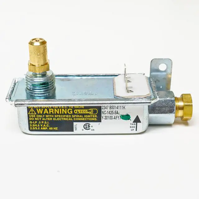 Alt view image 2 of 5 - Y-30100-17 Gas Range Oven Safety Valve Replacement for GE WB19K13 Y-30100-18