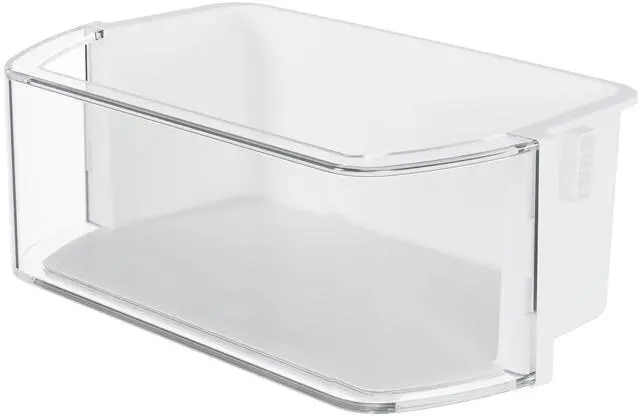 Main image of DA97-12935A Refrigerator Door Shelf Replacement Compatible with Samsung RF220NCTABC RF220NCTASP RF220NCTASR RF220NCTAWW Fridger Door Shelves Bin White+Clear Plastic