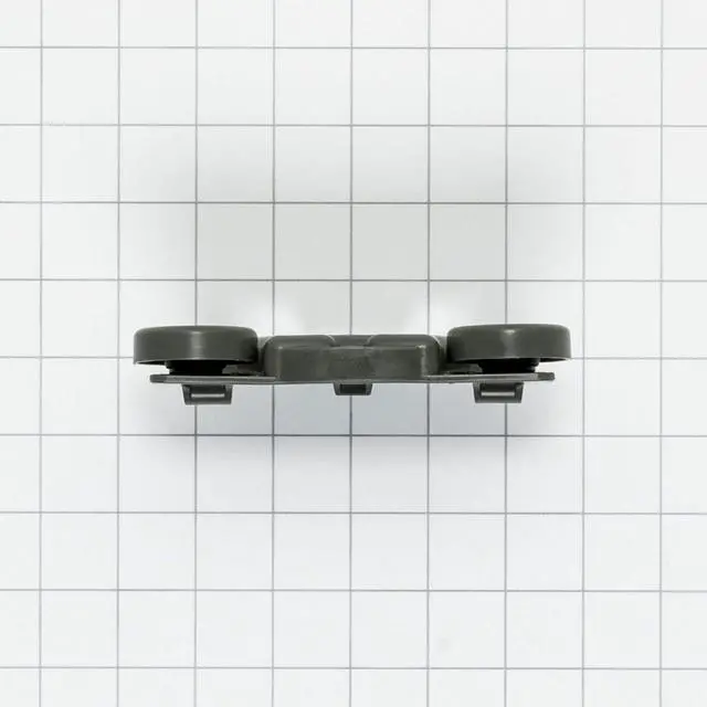Alt view image 4 of 6 - W10195416v Genuine OEM Dishwasher Lower Rack Roller Assembly Replacement Part - Replaces W10195416