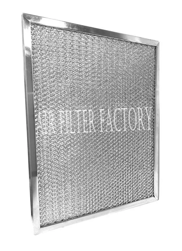 Alt view image 2 of 6 - 10 Inches X 13-1/2 Inches X 3/8 Inches Range Hood Aluminum Grease Filters 2-Pack