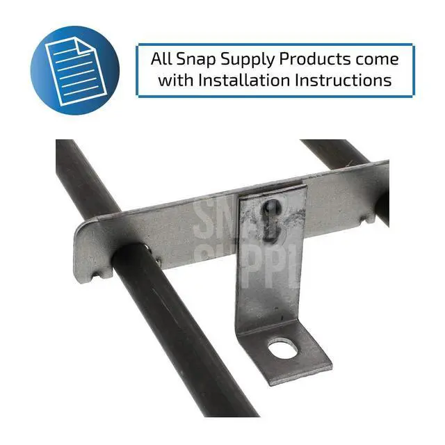 Alt view image 5 of 5 - 316413800 Range Bake Element Compatible with Electrolux, Frigidaire, Gibson, Kelvinator, Westinghouse Replacement for 316206000, 1056177