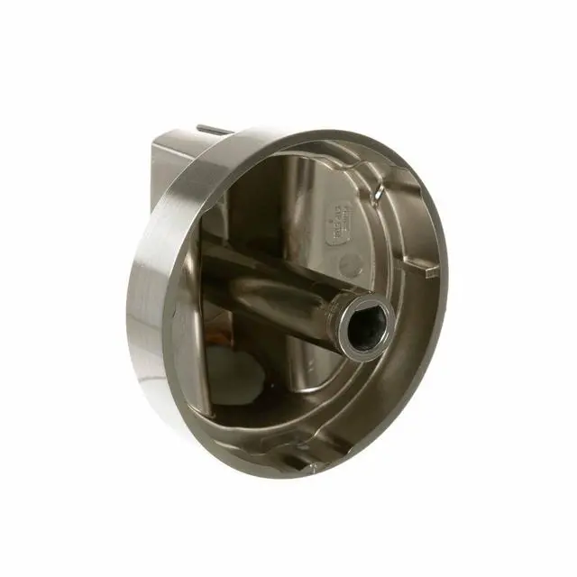 Alt view image 2 of 4 - GE WB03X29300 Range Surface Burner Knob (Stainless Steel)