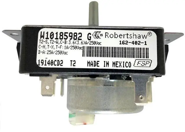 Main image of W10185982 Whirlpool Timer 162-3 Cycle Fm W10185982 (Item_by#mrchgoparts~hee101152140226138