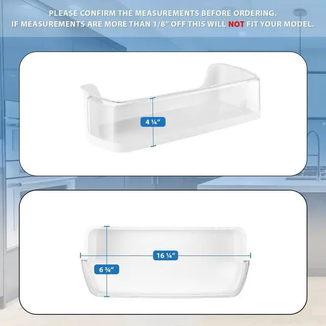 Alt view image 3 of 6 - UPGRADED Appliance DA97-08348A Door Shelf Basket Bin Compatible with Samsung Refrigerator