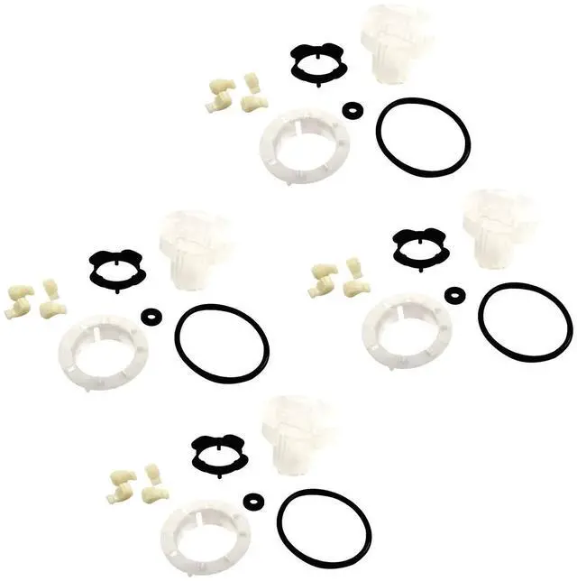 Main image of 4-Pack Washer Agitator Dogs Cam Repair Kit compatible with Admiral ATW4471TQ0 ATW4475VQ0 ATW4475VQ1 ATW4516HW0