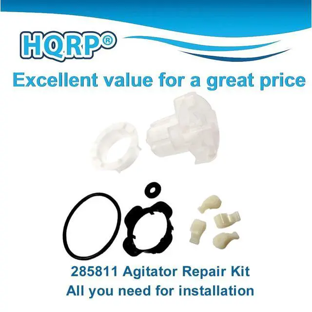 Alt view image 4 of 7 - 4-Pack Washer Agitator Dogs Cam Repair Kit compatible with Admiral ATW4471TQ0 ATW4475VQ0 ATW4475VQ1 ATW4516HW0