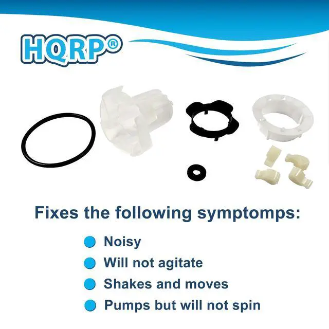 Alt view image 3 of 7 - 4-Pack Washer Agitator Dogs Cam Repair Kit compatible with Admiral ATW4471TQ0 ATW4475VQ0 ATW4475VQ1 ATW4516HW0