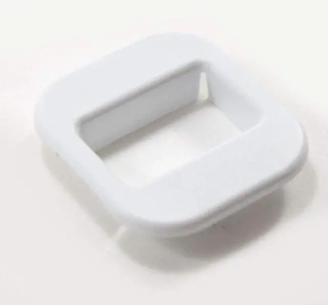 Main image of Whirlpool W10529197 Dryer Door Catch Bezel Genuine Original Equipment Manufacturer (OEM) Part