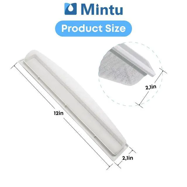 Alt view image 3 of 7 - Lint Filter Replacement for GE WSM2700DAWCC WSM2700DAWWW WSM2700HAWWW WSM2700HBWWW WSM2700HCWWW WSM2700HEWWW WSM2700HFWWW WSM2700RAW WSM2700RBW WSM2700RCW WSM2700REW WSM2700TAW Washer/Dryer