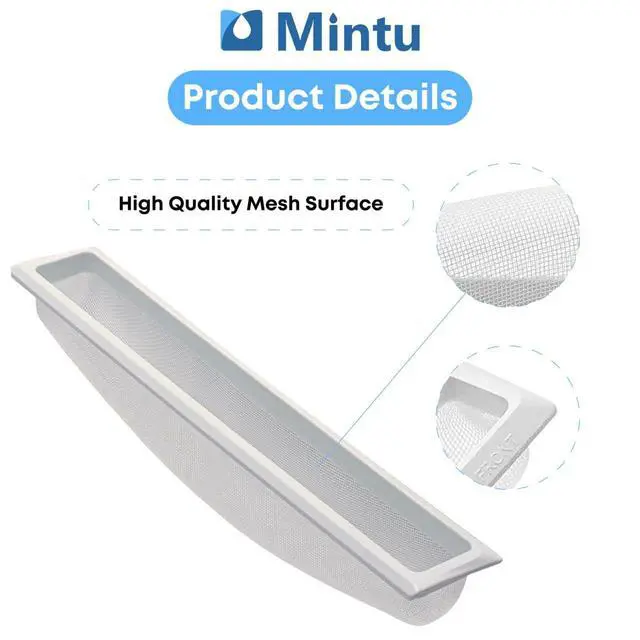 Alt view image 6 of 7 - Lint Filter Replacement for GE WSM2700DAWCC WSM2700DAWWW WSM2700HAWWW WSM2700HBWWW WSM2700HCWWW WSM2700HEWWW WSM2700HFWWW WSM2700RAW WSM2700RBW WSM2700RCW WSM2700REW WSM2700TAW Washer/Dryer