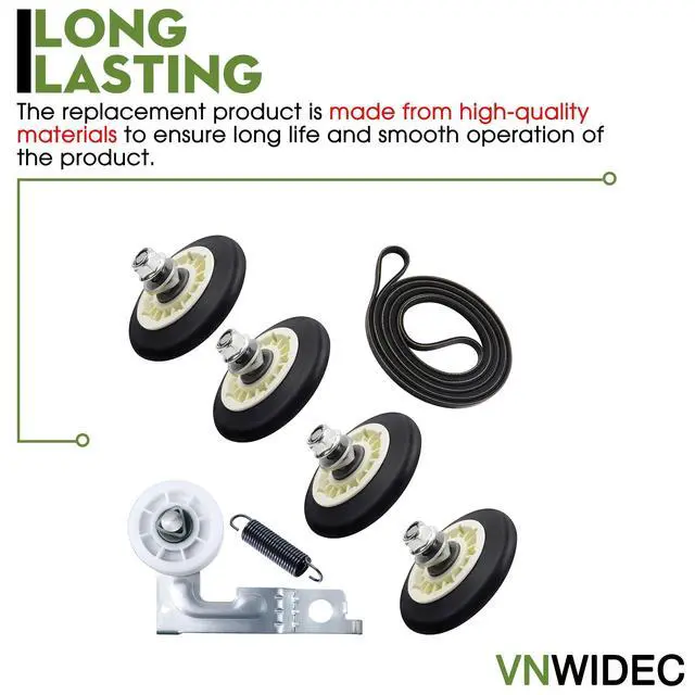 Alt view image 5 of 5 - Dryer Repair Kit for LG DLEX2650W DLEX3885C DLE5977W DLE2301R | Fits DLEX2650W, DLEX2655V, DLEX3250W, DLEX3370W, DLEX3875V, DLEX3875W, DLEX3885C