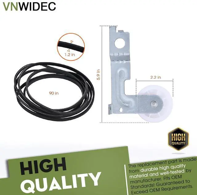 Alt view image 3 of 5 - Dryer Repair Kit for LG DLEX2650W DLEX3885C DLE5977W DLE2301R | Fits DLEX2650W, DLEX2655V, DLEX3250W, DLEX3370W, DLEX3875V, DLEX3875W, DLEX3885C