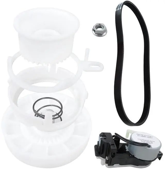 Main image of W10913953 W10721967 W10006384 Washer Shift Actuator + Pulley Clutch Kit + Drive Belt Fit for Maytag MVWC465HW1, MVWC465HW2, MVWC565FW0, MVWX655DW1, NTW4516FW1, NTW4516FW3
