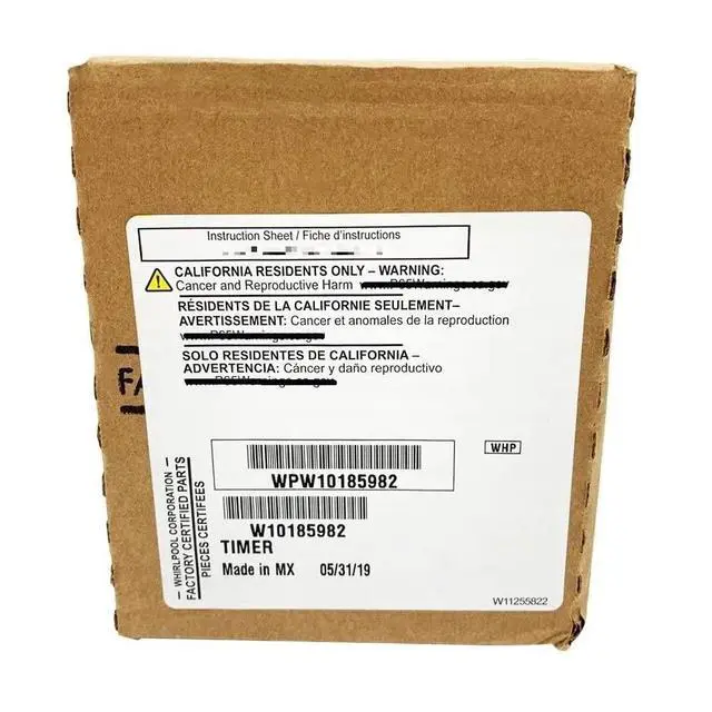 Alt view image 6 of 6 - W10185982 Whirlpool Timer 162-3 Cycle Fm W10185982 (Item_by#mrchgoparts~hee101152140226138