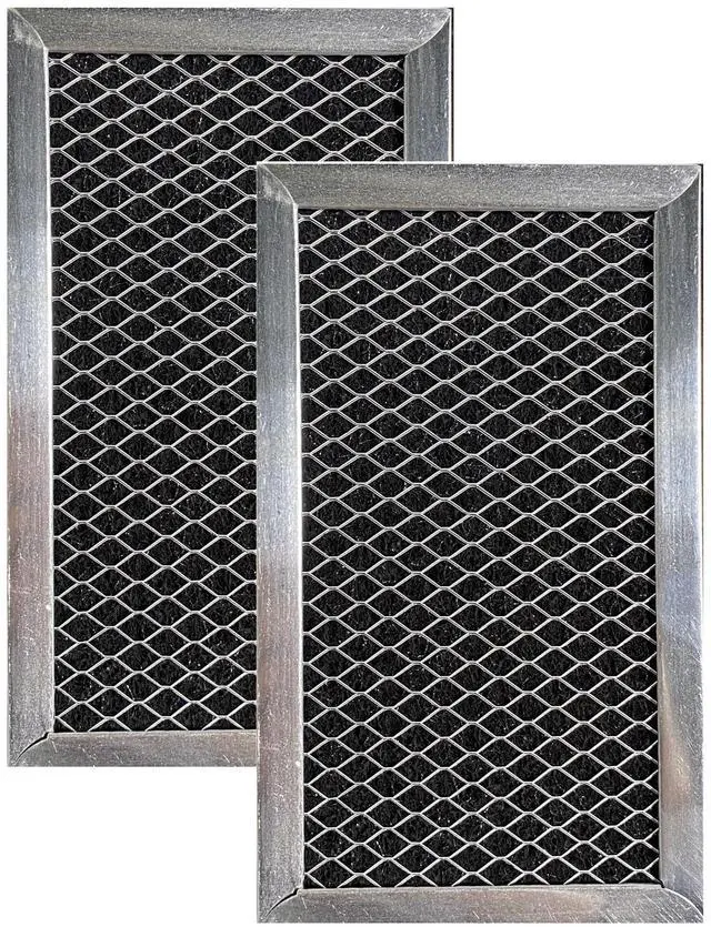 Main image of Charcoal Filter 34705, 34705000 Replacement For Broan Nutone 4-1/8" X 7" X 3/8" Charcoal Carbon Bathroom Fan Filter 2-Pack