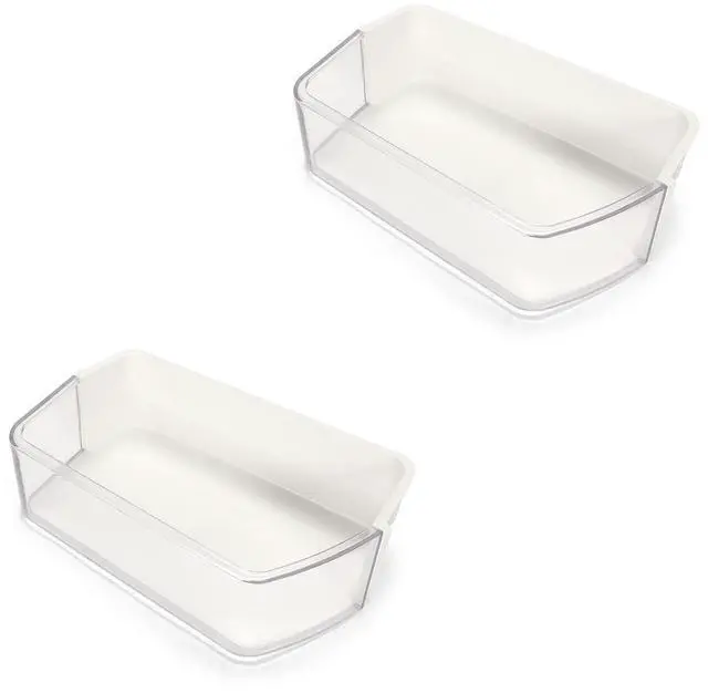 Main image of DA97-12650A DA63-07104A AP5620330 Right Refrigerator Door Shelf Basket Bin Pair Compatible with Samsung Refrigerator Door Bin PS4176653 2692337 Replacement only