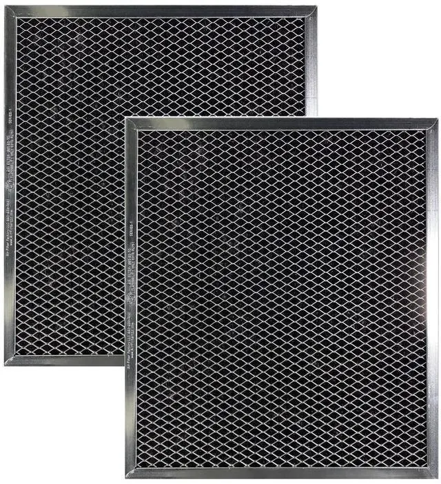 Main image of 9 x 10-1/2 x 3/8 Range Hood Charcoal Carbon Filters 2-Pack