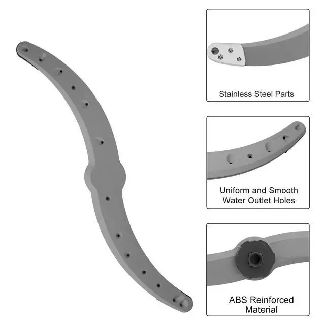 Alt view image 3 of 7 - WD22X33499 Dishwasher Spray Arm Replacement compatible with GE WD22X27724 AP7219298