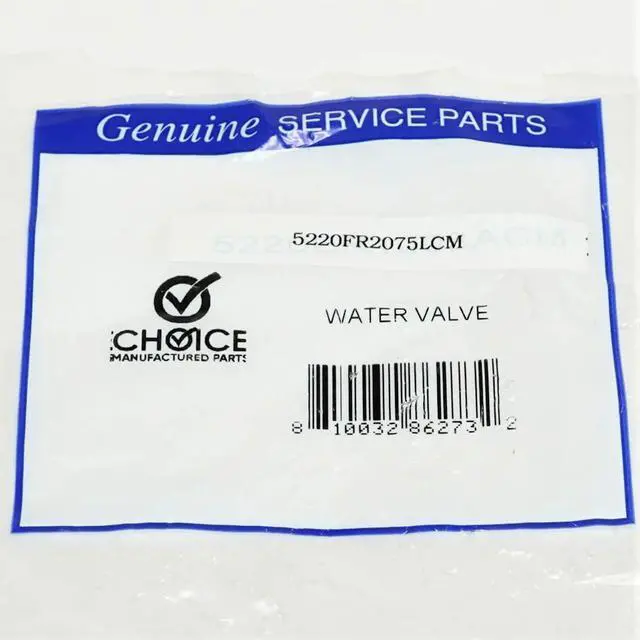 Alt view image 6 of 6 - Washing Machine Water Inlet Valve for LG, Kenmore, Sears 5220FR2075L