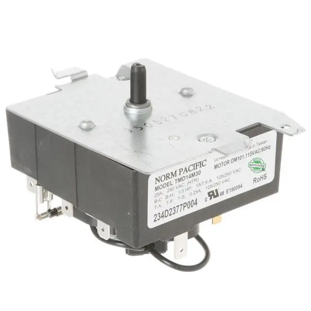 Alt view image 3 of 7 - WE04X24549, WE04X24550-24PK CKD0-24PKX compatible with GE Electric Dryer Timer fits old # WE04X24549, WE04X24550-24PK