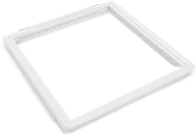 Main image of 241969501 Refrigerator Shelf Frame W/O Glass Compatible with Electrolux Frigidaire Kenmore Whirlpool Refrigerator Crisper Pan Cover Replace for AP4433007 1512992 AH2363832 EA2363832 PS2363832