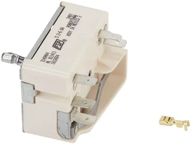 Main image of Whirlpool WP3149404 Genuine OEM Electric Range Surface Burner Control Switch Replacement Part - Replaces W10295576, 311856, 311857, and more