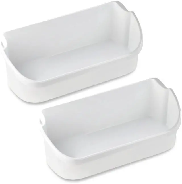 Main image of UPGRADED Appliance 2 x 240356401 Door Bin Compatible with Frigidaire Refrigerator Shelf Replacement | Frigidaire Replacement Parts | Frigidaire Door Shelf Replacement - AP2116036