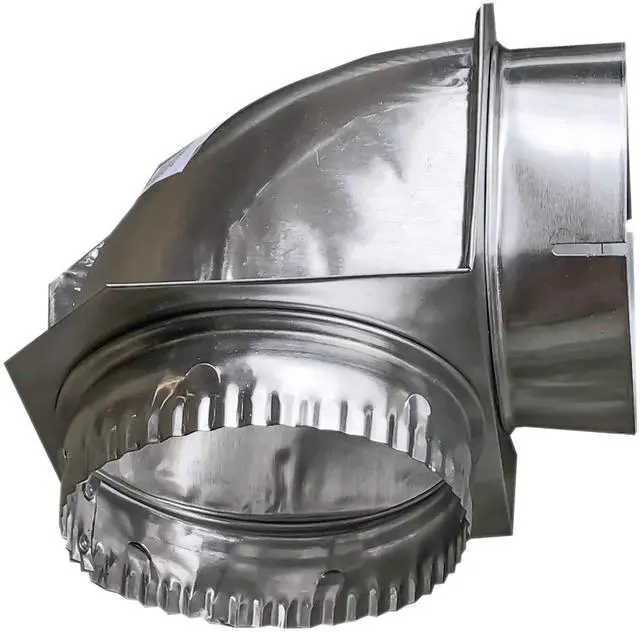Alt view image 3 of 6 - BDB110050 Semi-Rigid Dryer Vent Kit with Close Elbow, Silver
