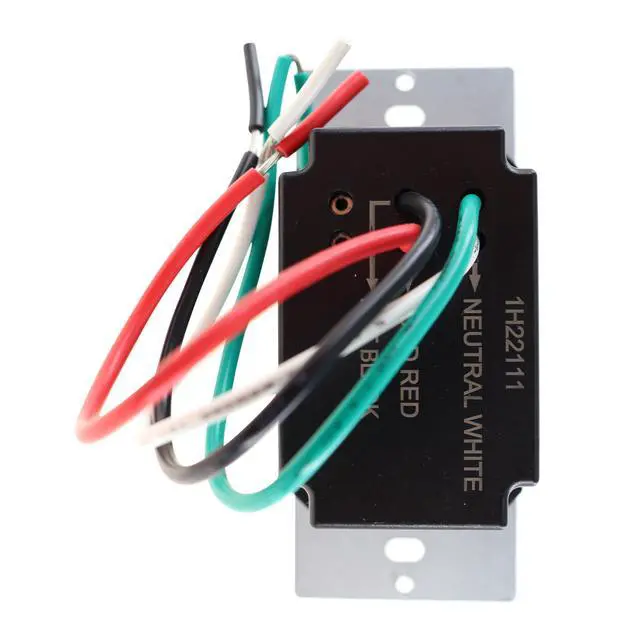 Alt view image 2 of 3 - HDFS3P1-W-L Humidity Sensor and Bath Fan Control Single Pole, White