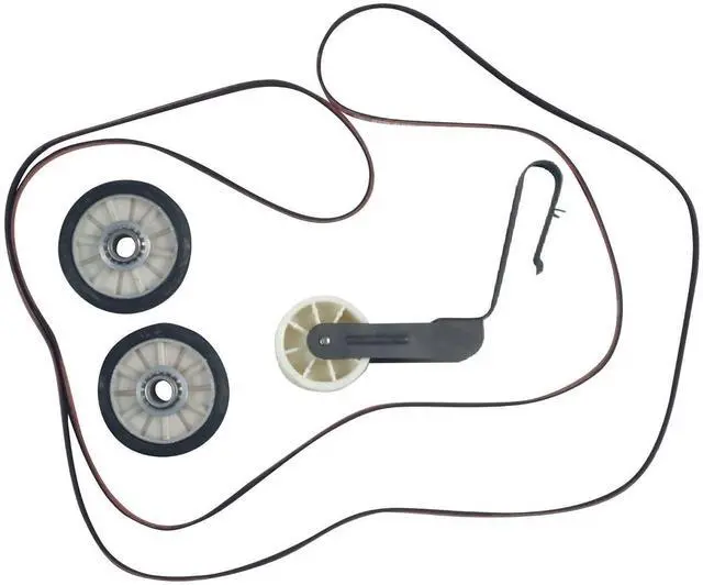 Main image of Dryer Belt Pulley Kit Compatible with Crosley CED126SDW1, CGD137SXQ0, CGDS563MQ0, CEDS663SQ0, CGDS563SQ0, CEDS563MQ0 Dryer models