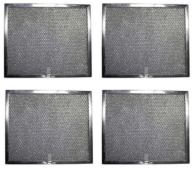 Main image of Replacement Broan 97007894 Compatible Replacement Aluminum Filters - 9-7/8 x 11-11/16 x 5/16 PTLS(4-Pack)