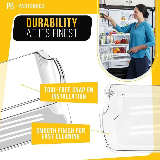 Alt view image 5 of 7 - Refrigerator Door Shelf Bin for Frigidaire LFSS2312TF4 (2-Pack)