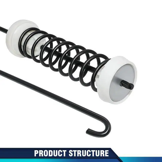 Alt view image 7 of 7 - White 4 Pcs W10780048 Washing Machine Suspension Rods Kit, Compatible with Whirlpool, Maytag, Kitchenaid, Jenn-Air, Amana, Magic Chef, Admiral, Norge, Roper
