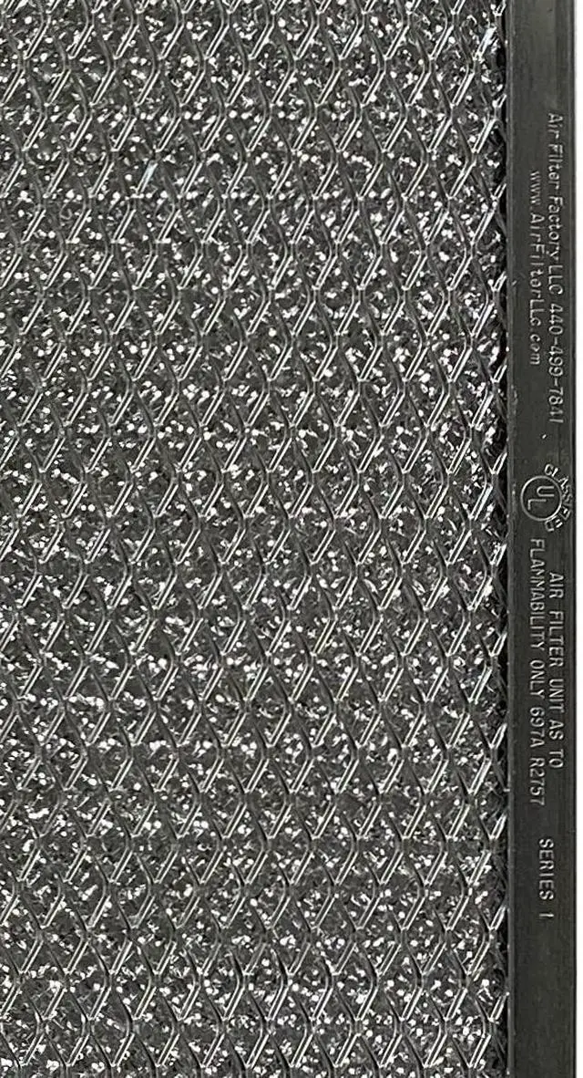 Alt view image 2 of 6 - Aluminum Grease Filter HPFA3B30 Replacement For Broan Nutone Range Hood 13-7/8" X 15-3/4" X 3/8" 2-Pack