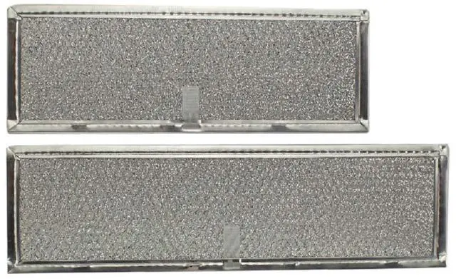 Main image of Replacement For S97009786, 97009786 Broan Nutone Aluminum Mesh Grease Downdraft Range Hood Filter Set 3-7/8 x 8 x 3/32 & 3-7/8 x 10-3/8 x 3/32 Inches