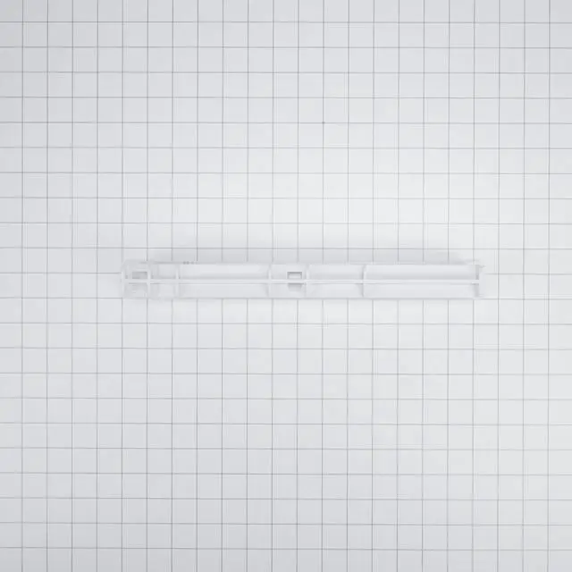 Alt view image 3 of 4 - Whirlpool WPW10326469 Genuine OEM SxS Refrigerator Center Crisper Rail Replacement Part - Replaces W10326469N, 8208326, 12796401, and more