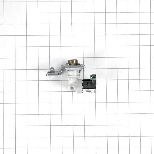 Alt view image 4 of 6 - WPW10158389 OEM Dishwasher Water Inlet Valve Assembly, White and Chrome