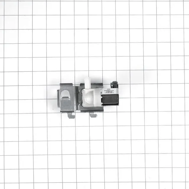 Alt view image 3 of 6 - WPW10158389 OEM Dishwasher Water Inlet Valve Assembly, White and Chrome