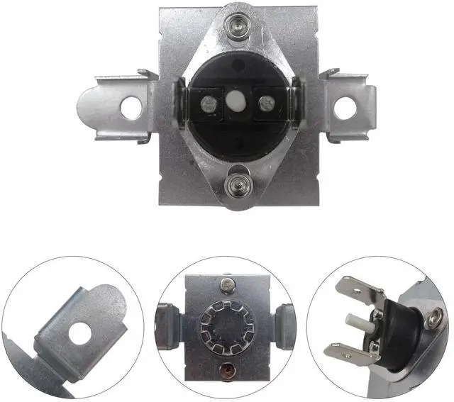 Alt view image 2 of 7 - EA3529026 Dryer Thermistor and Thermostat Kit Replacement for LG Dryer DLGX8001W, DLGX8101V, DLGX8101W,Replace EA3530486, PS3530486 by