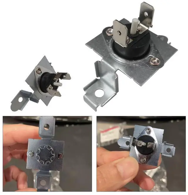Alt view image 6 of 7 - EA3529026 Dryer Thermistor and Thermostat Kit Replacement for LG Dryer DLGX8001W, DLGX8101V, DLGX8101W,Replace EA3530486, PS3530486 by