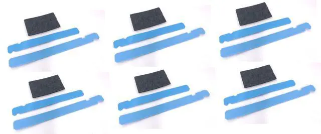 Alt view image 4 of 6 - 12002126 Exact fits WHIRLPOOL DRYER DRUM GLIDE KIT REPLACEMENT (6)
