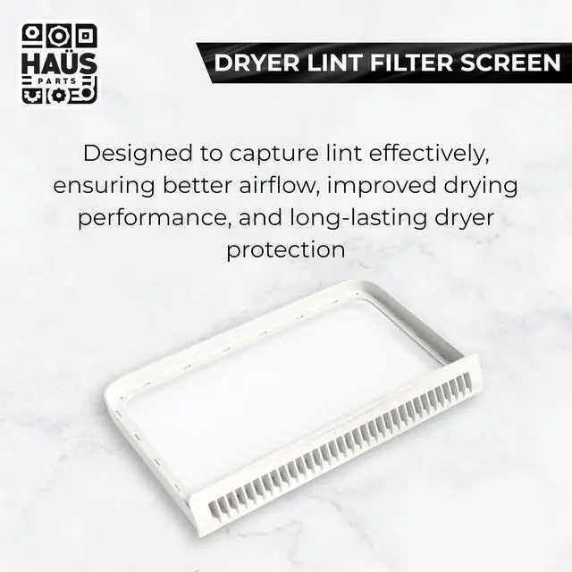 Alt view image 6 of 7 - 33001808 Dryer Lint Screen Filter Replacement | Compatible with Maytag Neptune, Whirlpool, Magic Chef, Admiral Fits MDG3000AWW, MDE4000AYW, MDE9700AYM