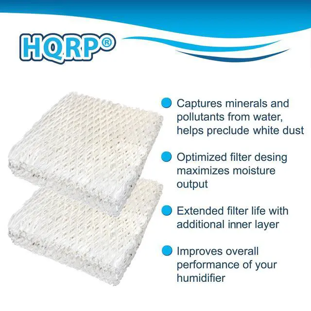 Alt view image 3 of 7 - Pack of 3 Humidifier Wick Filters fits Sears Kenmore 14803, 14804, 14103, 14104, 14113, 14114, 14121, 14122 Humidifiers Coaster