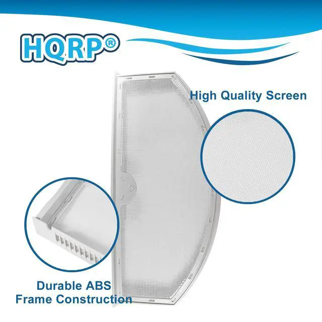 Alt view image 6 of 7 - 2-Pack WE03X23881 Dryer Lint Filter Replacement for GE Hotpoint 4476390 AP6031713 PS11763056 EAP11763056