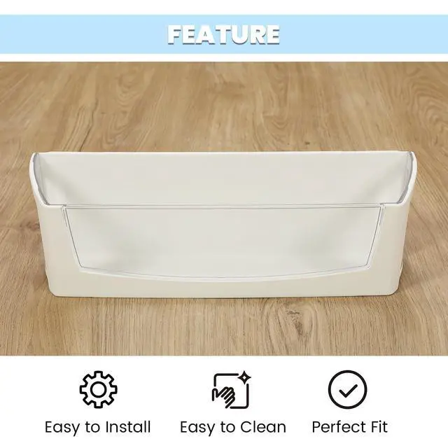 Alt view image 5 of 7 - W10212139 WPW10212139 Refrigerator Door Shelf Compatible with Whirlpool Refrigerator Door Cantilever Bin AP6017170 PS11750465 W10212139N Replacement Only 1PC
