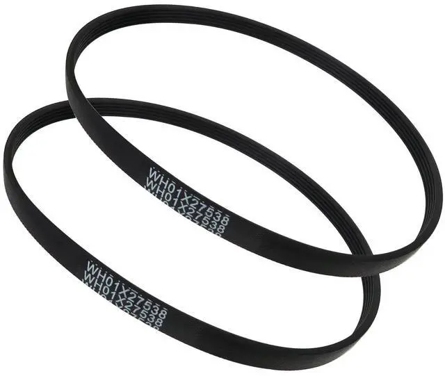 Main image of 2026 Upgraded WH01X27538 Washer Motor Belt, 2x Washer Drive Belt for GE Hotpoint Washing Machine Models GTW460ASJAWW, GTW465ASN1WW, GTW465ASN3WW, GTW465ASN8WW, GTW465ASN9WW, GTW585BSV0WS