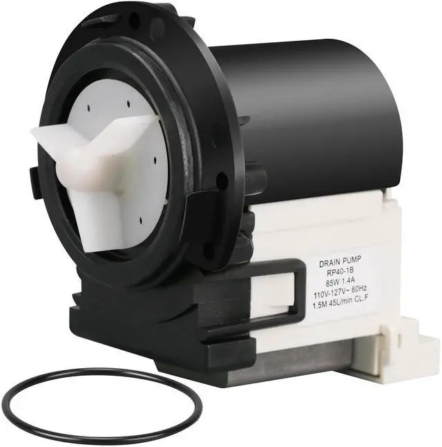 Main image of Washer Drain Pump for Kenmore 796.41382411 Washer Drain Pump Motor Assembly Replacement with Rubber Seal for Front Load Washing Machine