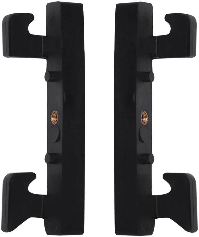 Main image of PS2070659 Refrigerator Door Shelf Hook Compatible with Maytag, Whirlpool, KitchenAid, Side by Side Refrigerator Models Only, Freezer Door Bin Hook Replacement Black (Pair)