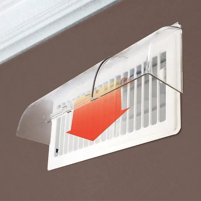 Alt view image 6 of 7 - Adspzw Shatterproof Air Register Deflector