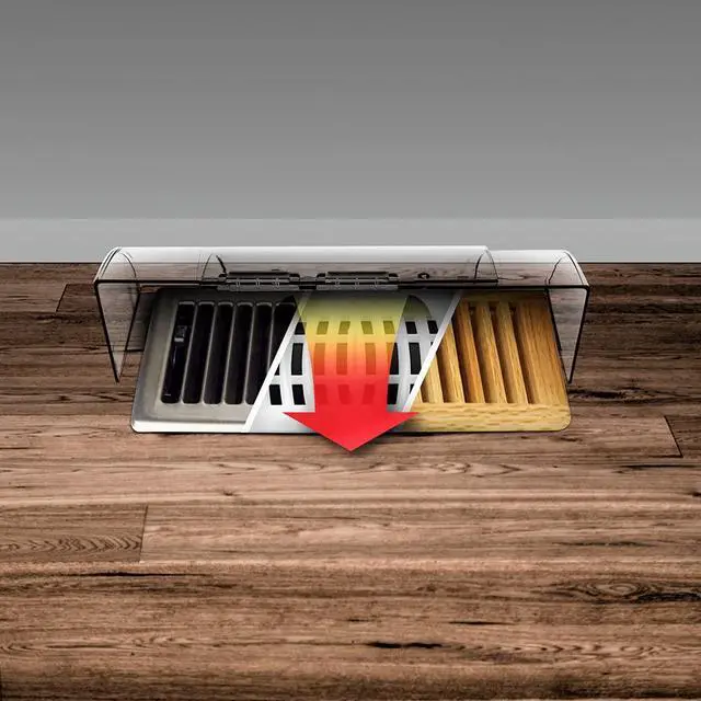 Alt view image 7 of 7 - Adspzw Shatterproof Air Register Deflector